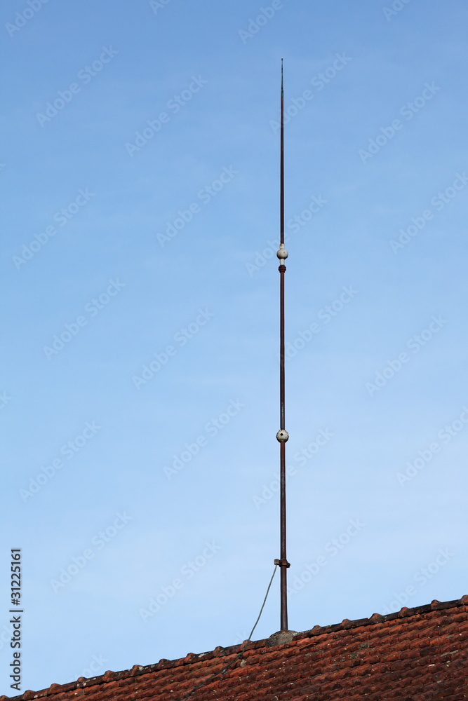 Obraz premium Lightning Conductor Rod
