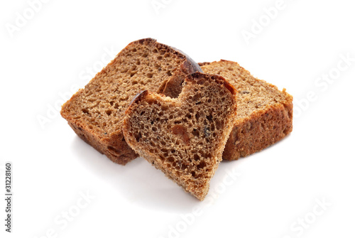 Hearts of bread