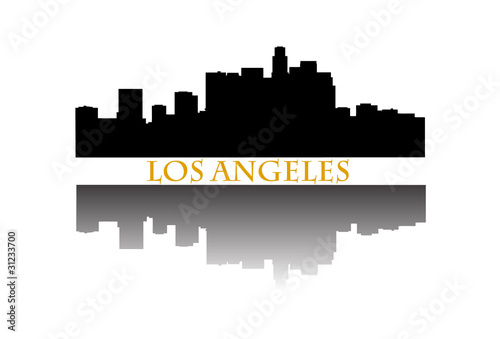 Los Angeles skyline a
