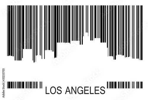 Los Angeles barcode b