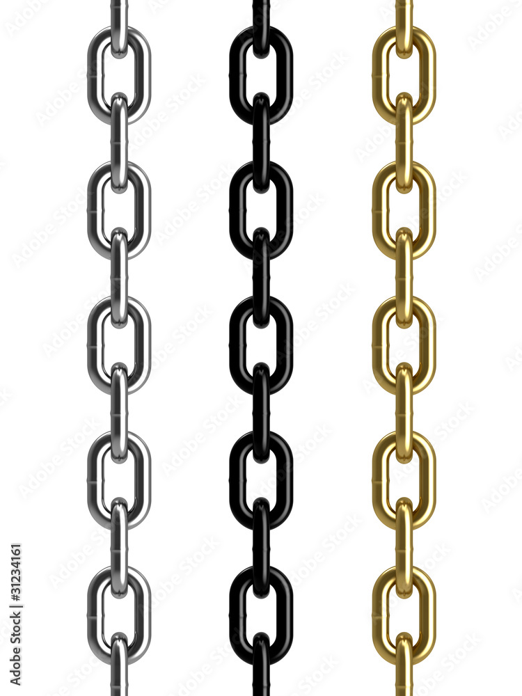 Three chain pattern Three chain pattern