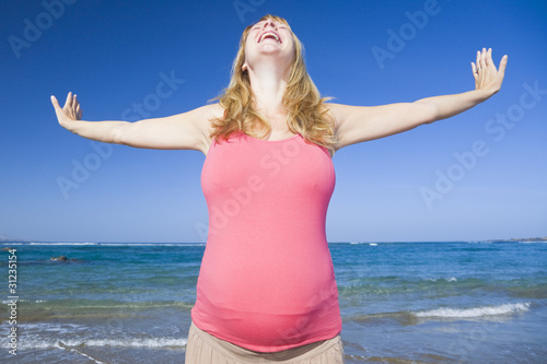 Embarazada en La Playa