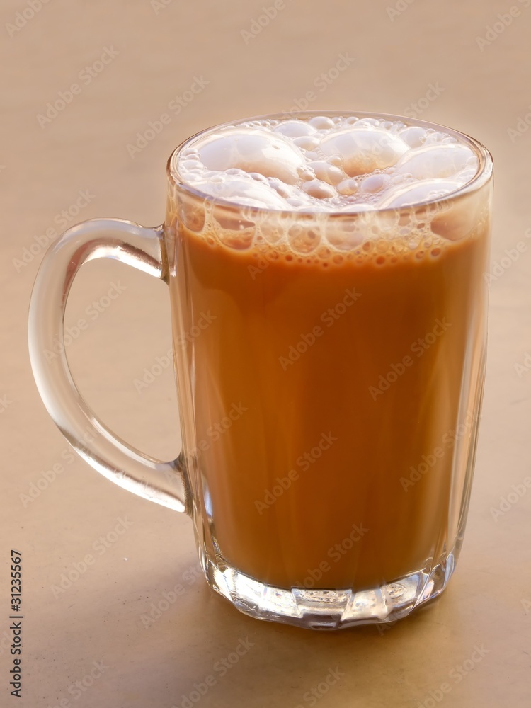 asian pulled milk tea
