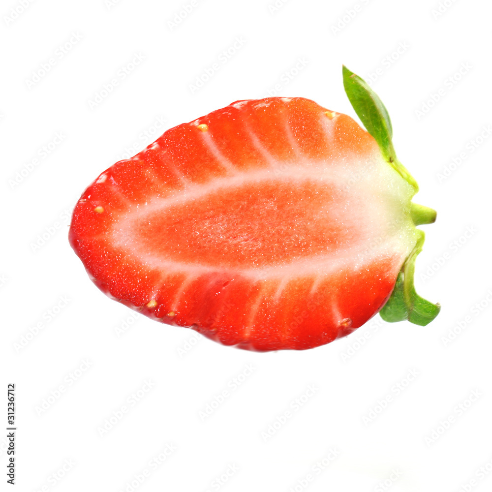 Erdbeere nahaufnahme