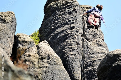 Bergsteigen photo