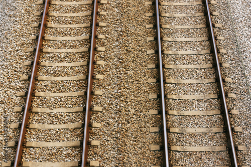 Railway track pair