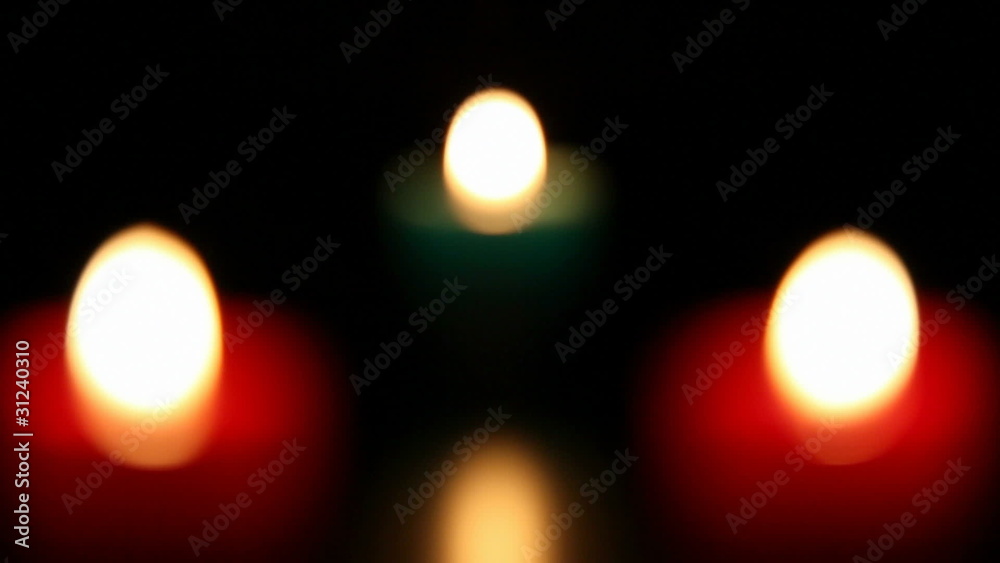 three candle burning three candle burning