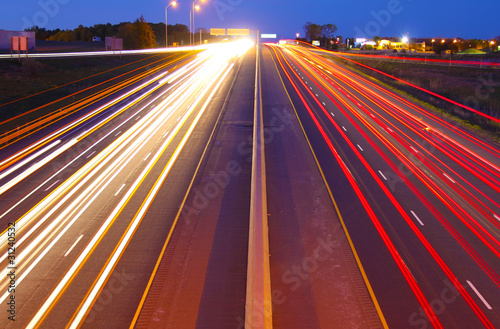 highway at night