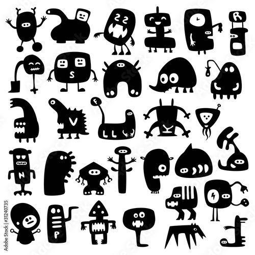 funny monsters