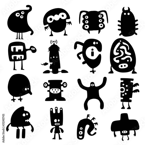 funny monsters