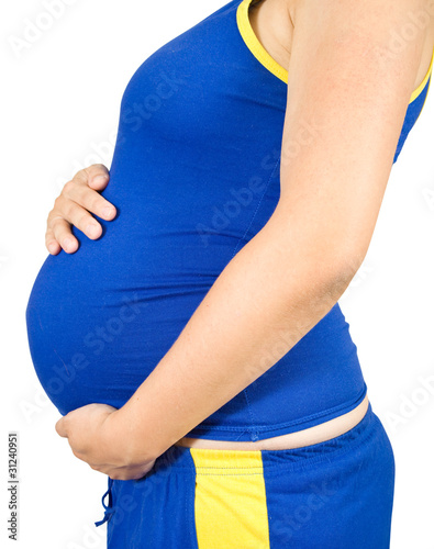 pregnant woman Belly