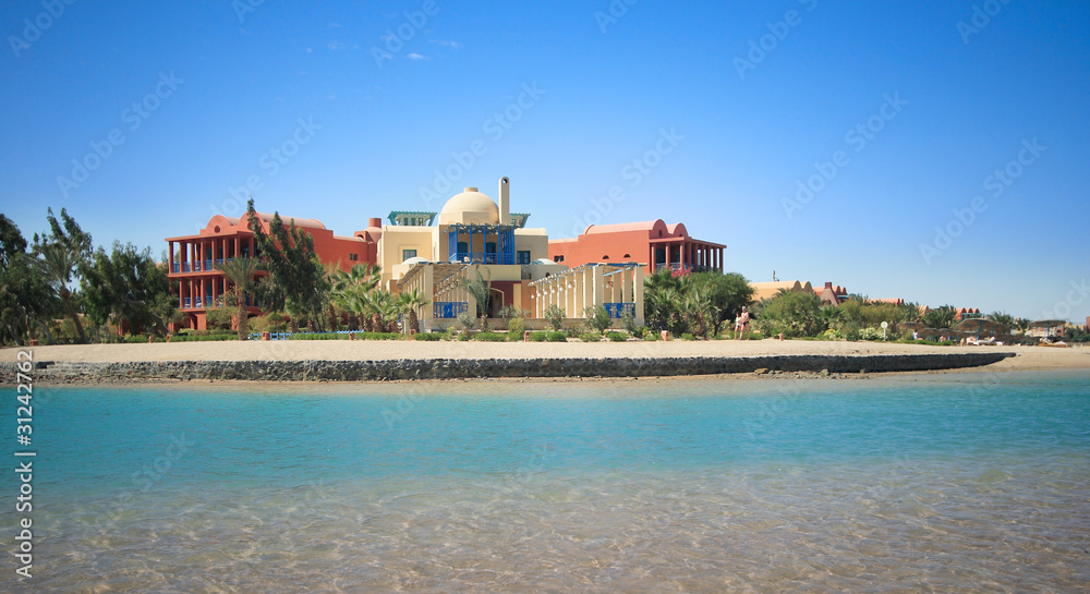 Fototapeta premium Hotel, El Gouna