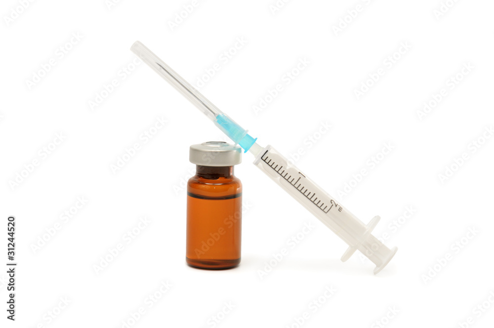 ampoule and syringe ampoule and syringe