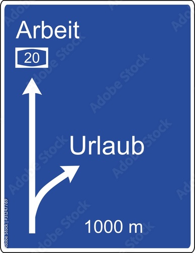 Urlaub statt Arbeit