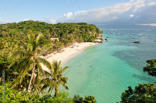 Diniwid beach, Boracay Island, Philippines photo