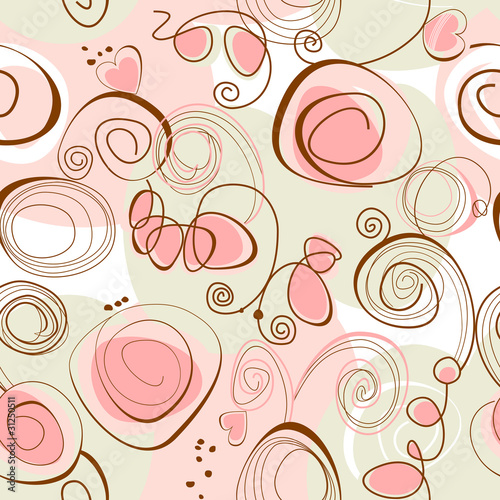 Floral seamless pattern
