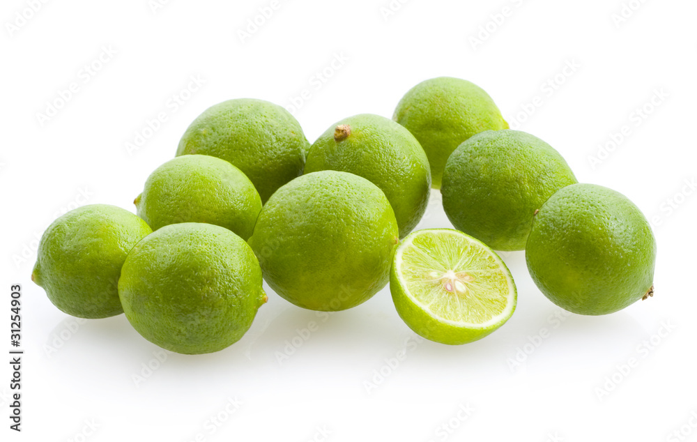 limequats (small limes)