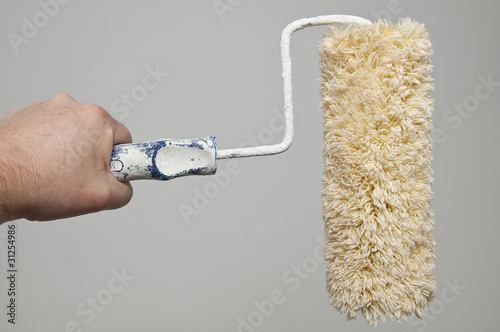 rullo per la pittura murale photo