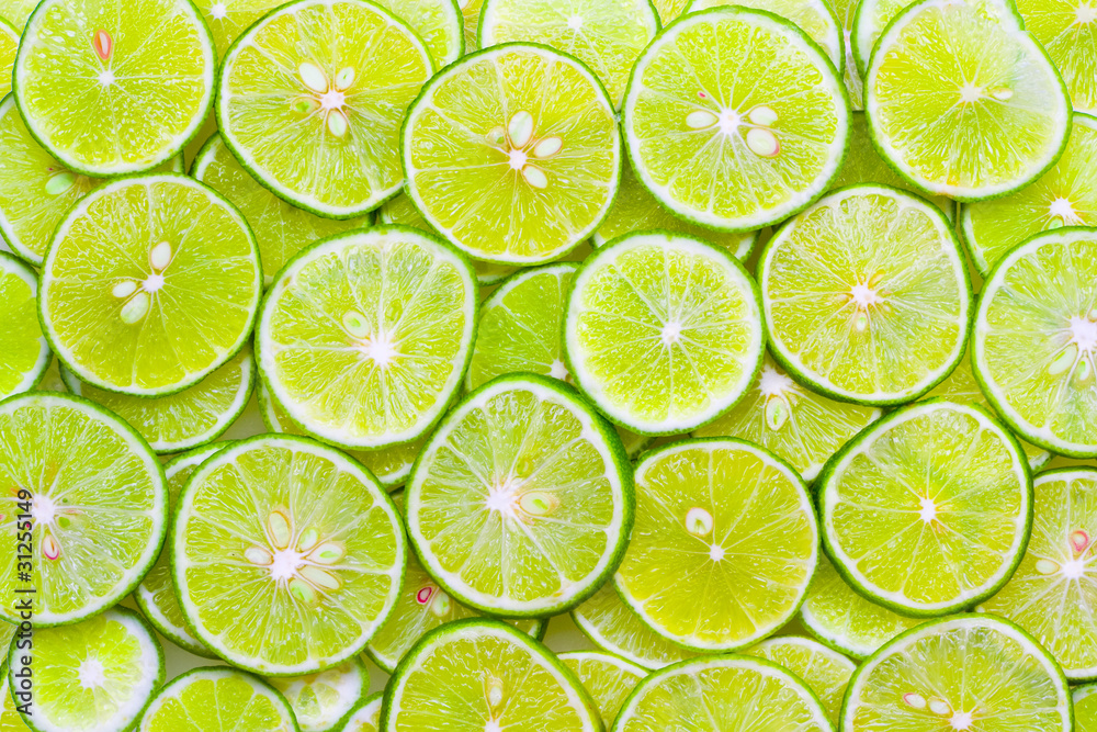 lime slices background lime slices background