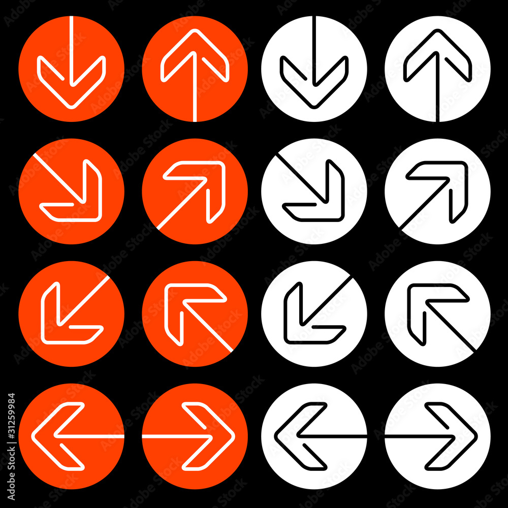 navigation arrows