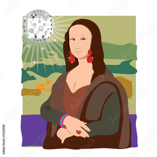 Mona Lisa Disco Lady