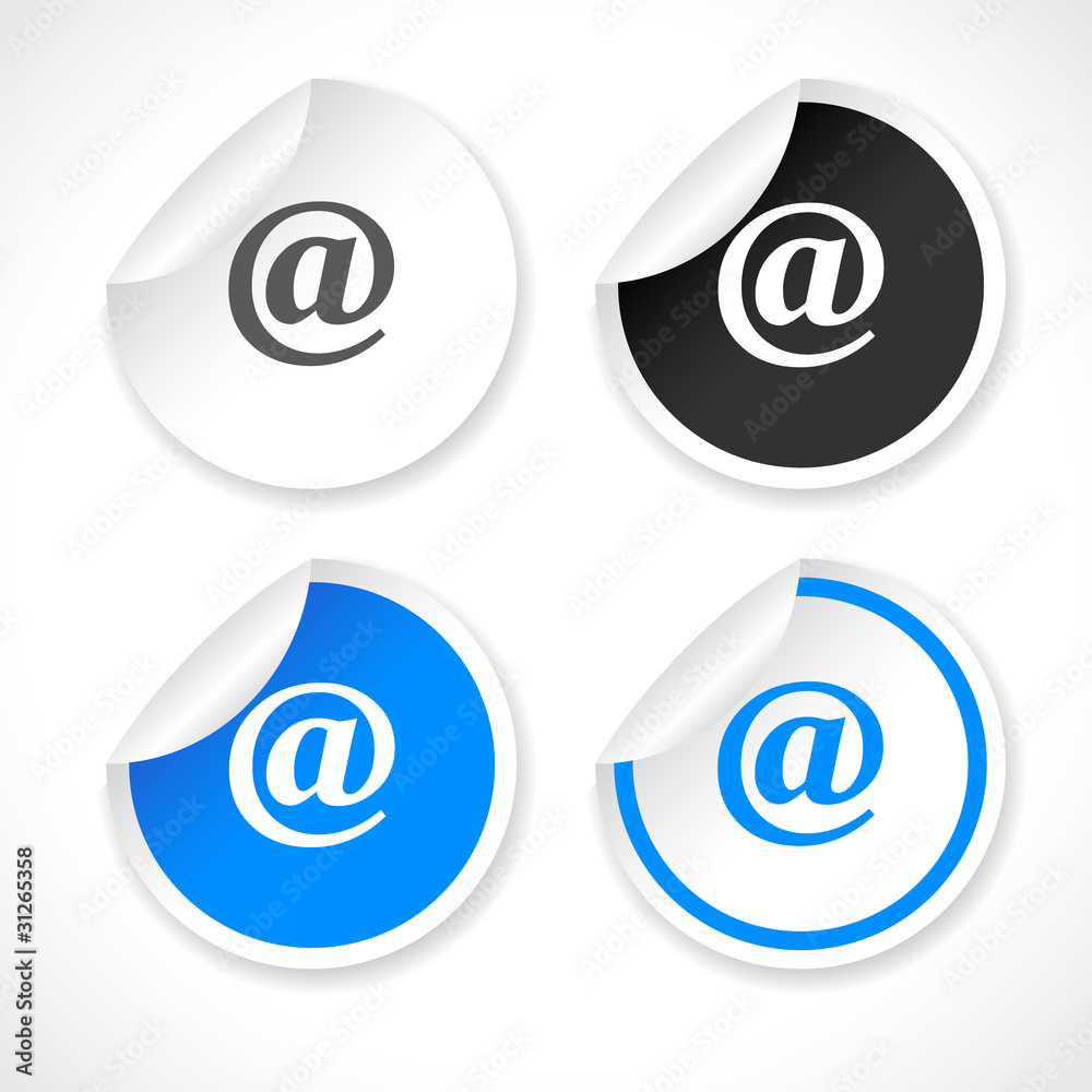 Stickers for web. Vector. Stickers for web. Vector.