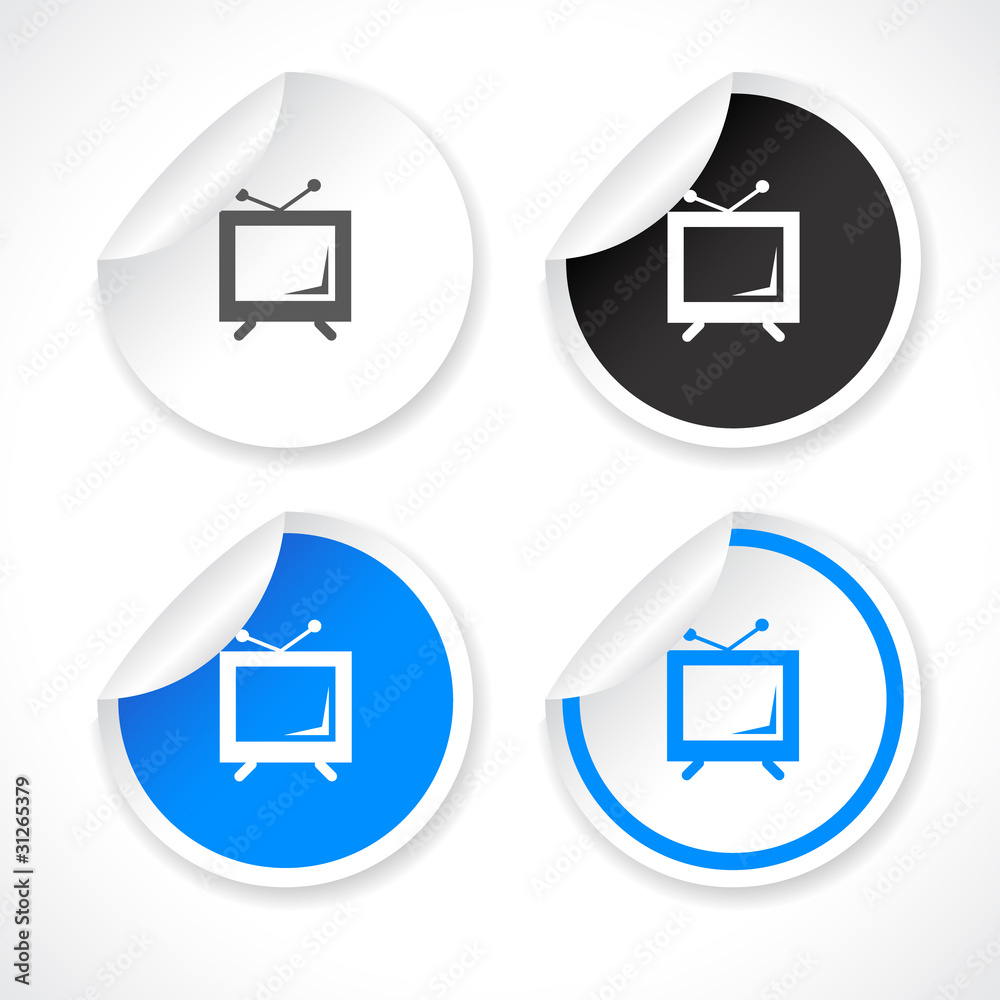 Stickers for web. Vector. Stickers for web. Vector.
