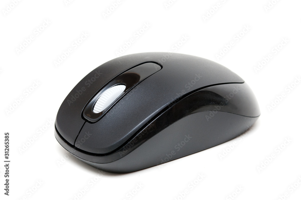 Black wireless mouse for your computer Black wireless mouse for your computer
