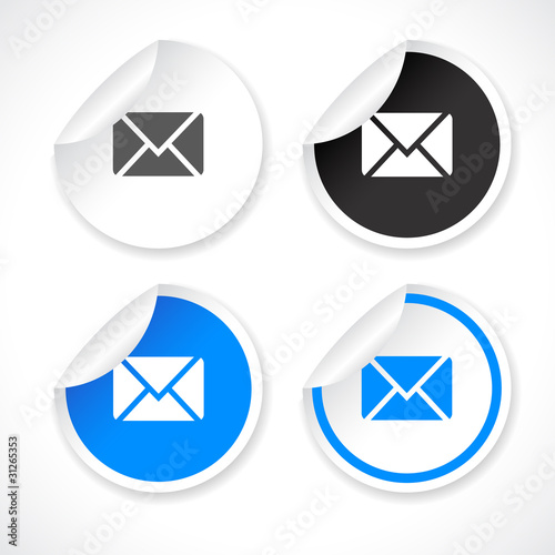 Stickers for web. Vector.