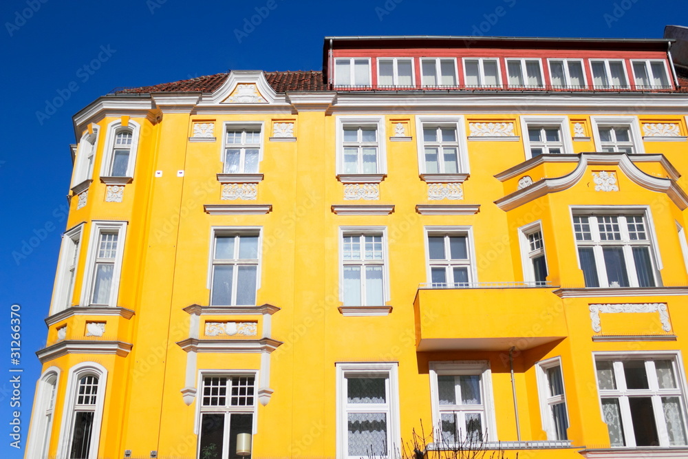 Obraz premium Saniertes Bürgerhaus