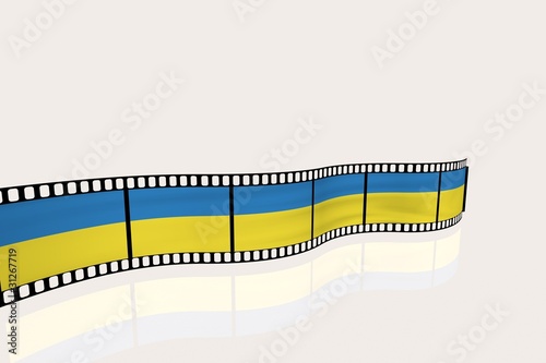 Farbfilm - Fahne Ukraine