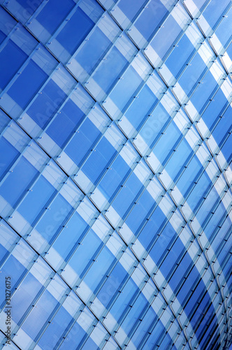 Business building windows