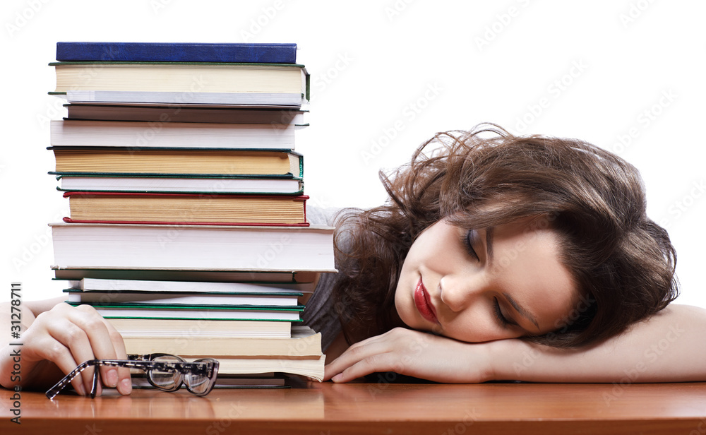 beautiful girl student