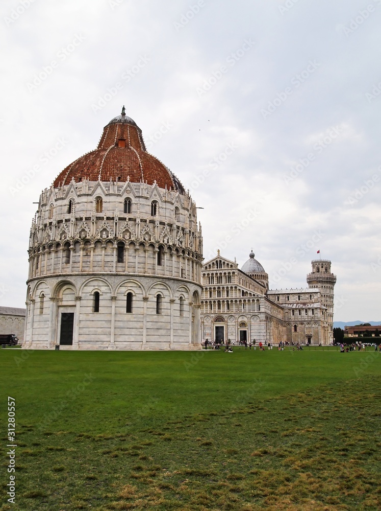 Pisa , Piazza dei miracoli & Leaning Tower , Italy