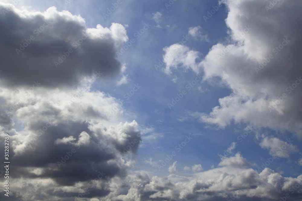 Obraz premium 雨雲