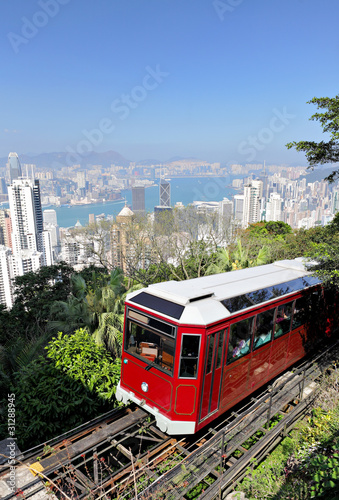 Hong Kong peak tram