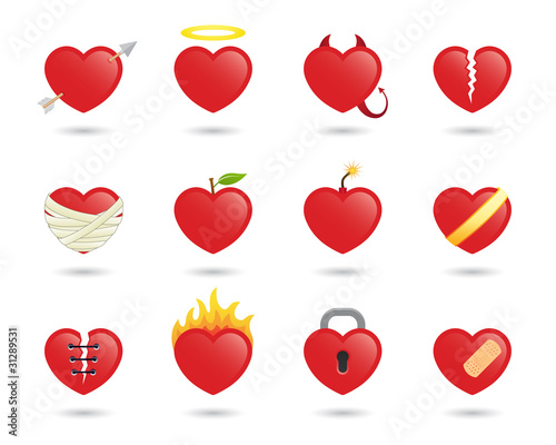 heart emoticons