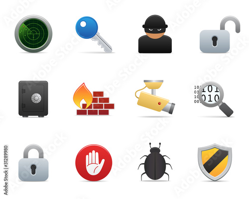smooth series > security icons