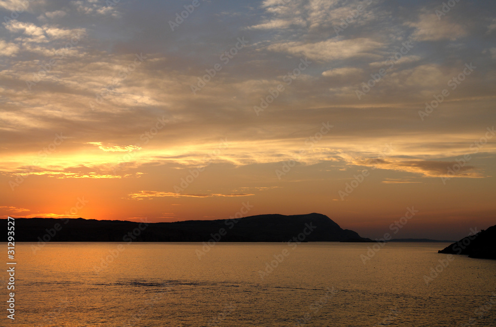 Sunset in Croatia Sunset in Croatia