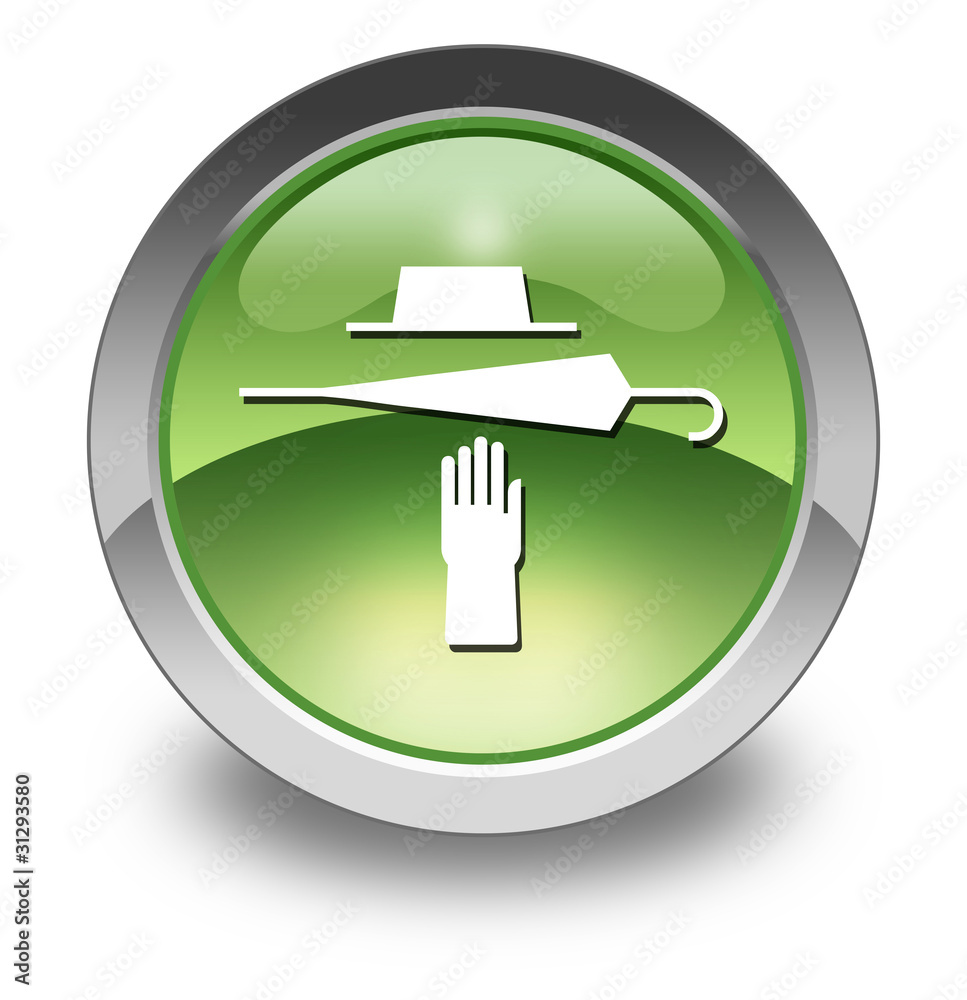 Green Glossy Pictogram Green Glossy Pictogram