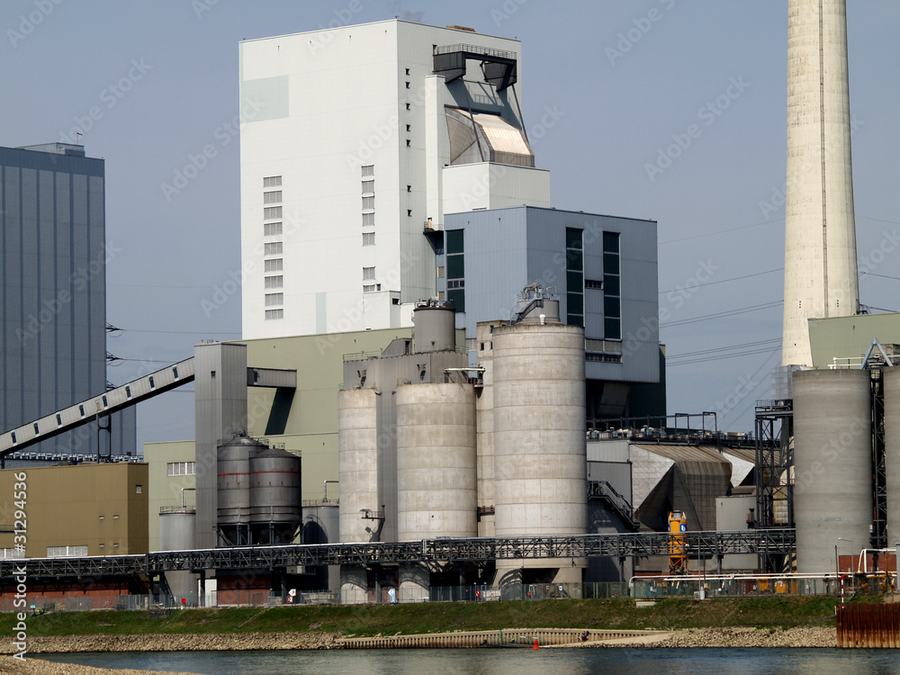 Obraz premium Kohlekraftwerk
