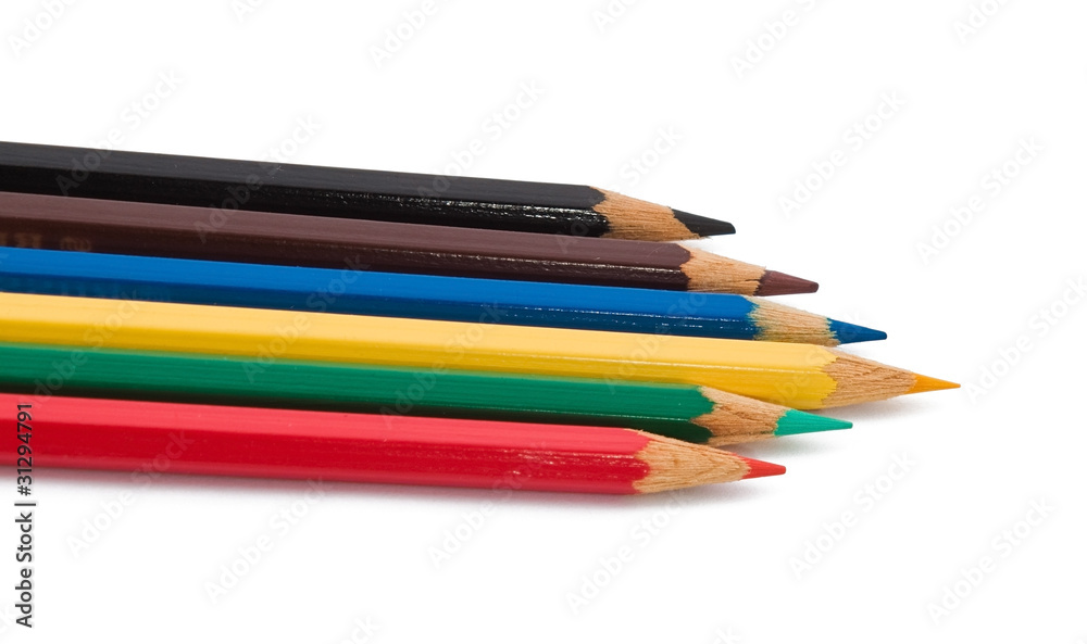 Fototapeta premium Colorful pencils