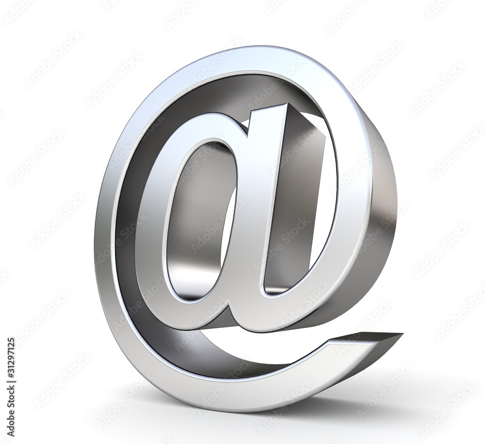 3d e-mail symbol 3d e-mail symbol