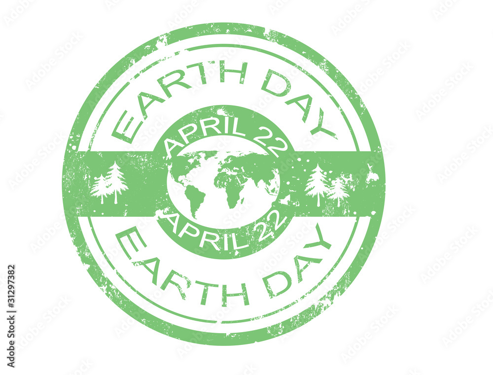 earth day stamp earth day stamp
