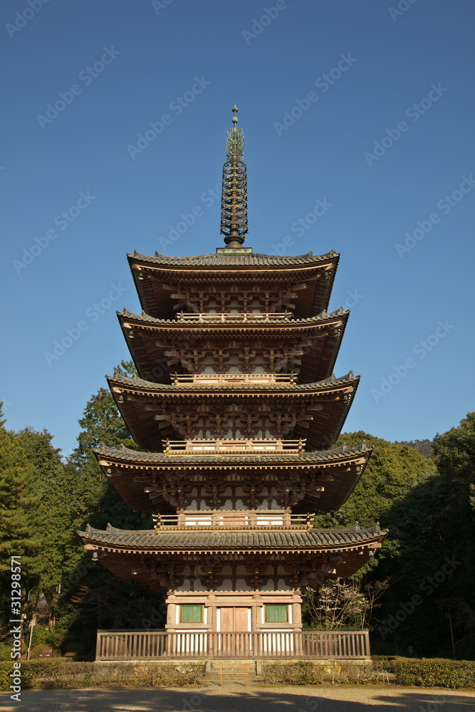 醍醐寺の五重塔