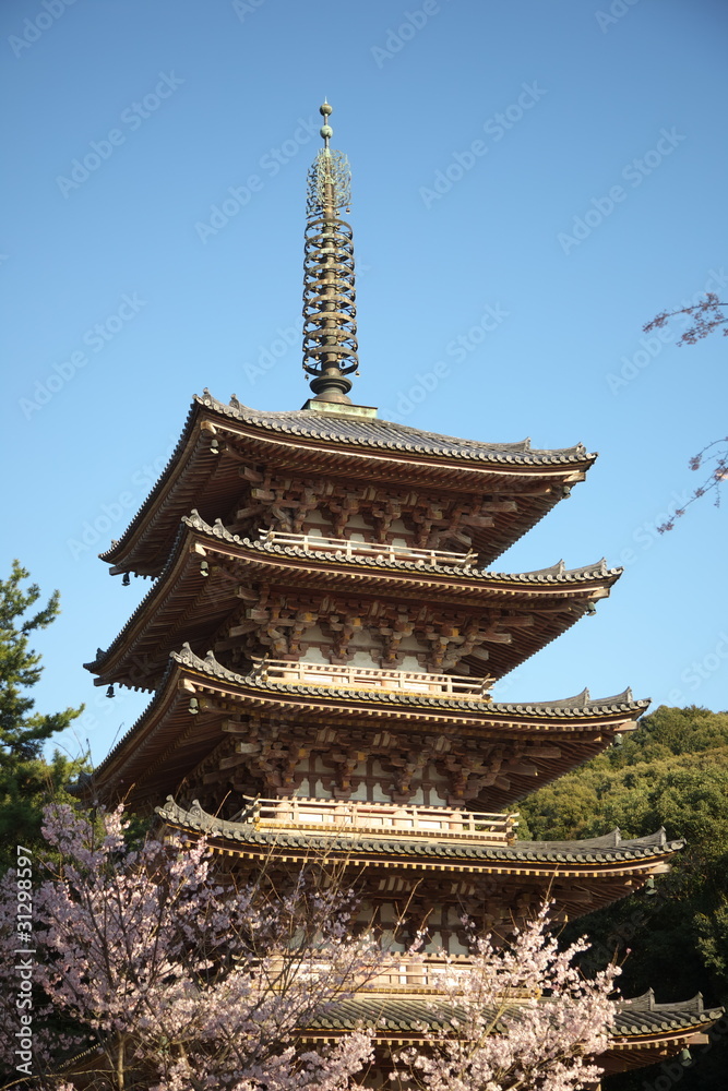 醍醐寺の五重塔