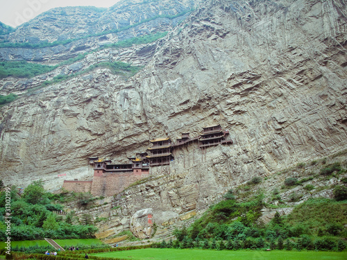 Hanging temple near Datong (China)