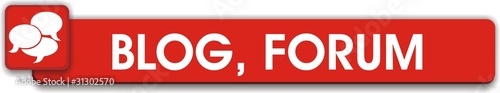 bouton blog et forum