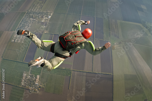 Obraz na płótnie Skydiving photo