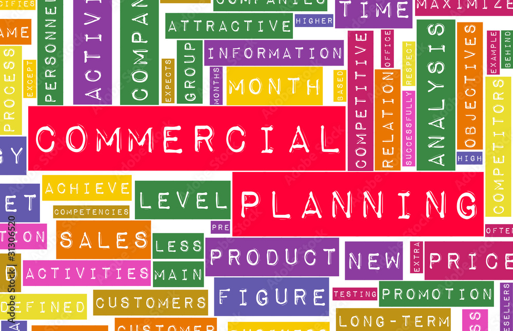 Obraz premium Commercial Planning